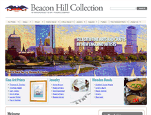 Tablet Screenshot of beaconhillcollection.massbaytrading.com